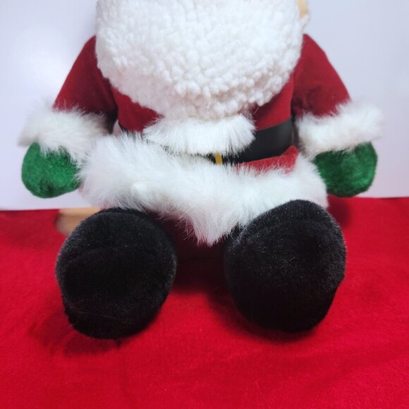 Best Made Toys Santa Plush Animated Singing Bouncing 14" Christmas Stuffed - Picture 4 of 10